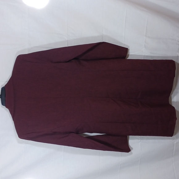 City Triangles Womens Business Work Suit Dress with Jacket Maroon Size 9 / 10 - Picture 8 of 8